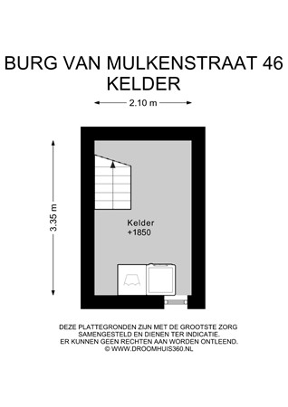 Floorplan - Burg Van Mulkenstraat 46, 6181 CW Elsloo